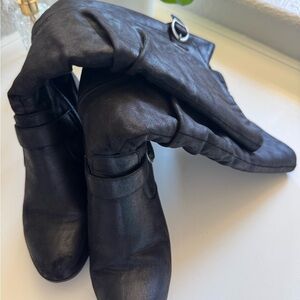 BareTraps Black Wide Calf Boots - Tender WC